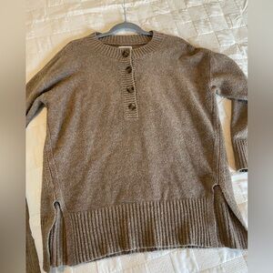 Lou & Grey Brown Tunic Sweater
